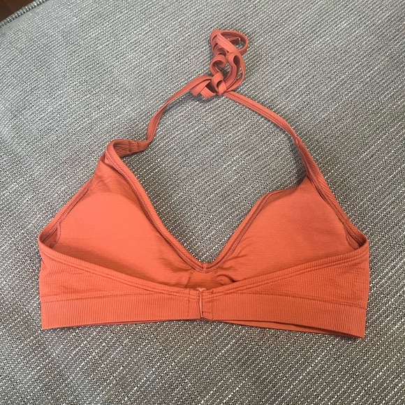 PINK Victoria’s Secret (NWOT) High Waisted Halter Seamless Ribbed Bikini Set - Picture 4 of 6
